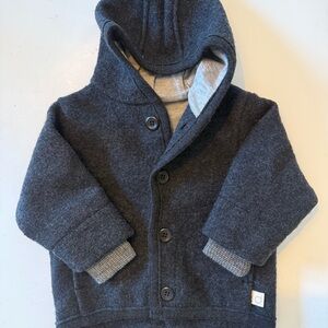 Disana Boiled Wool Coat, Size 3-6 months